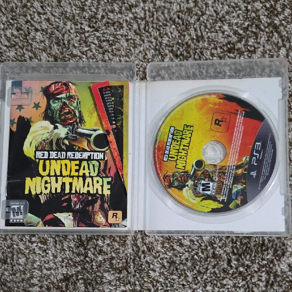 PS3 Grand Theft Auto And Red Dead Redemption Video Game Collection PlayStation 3